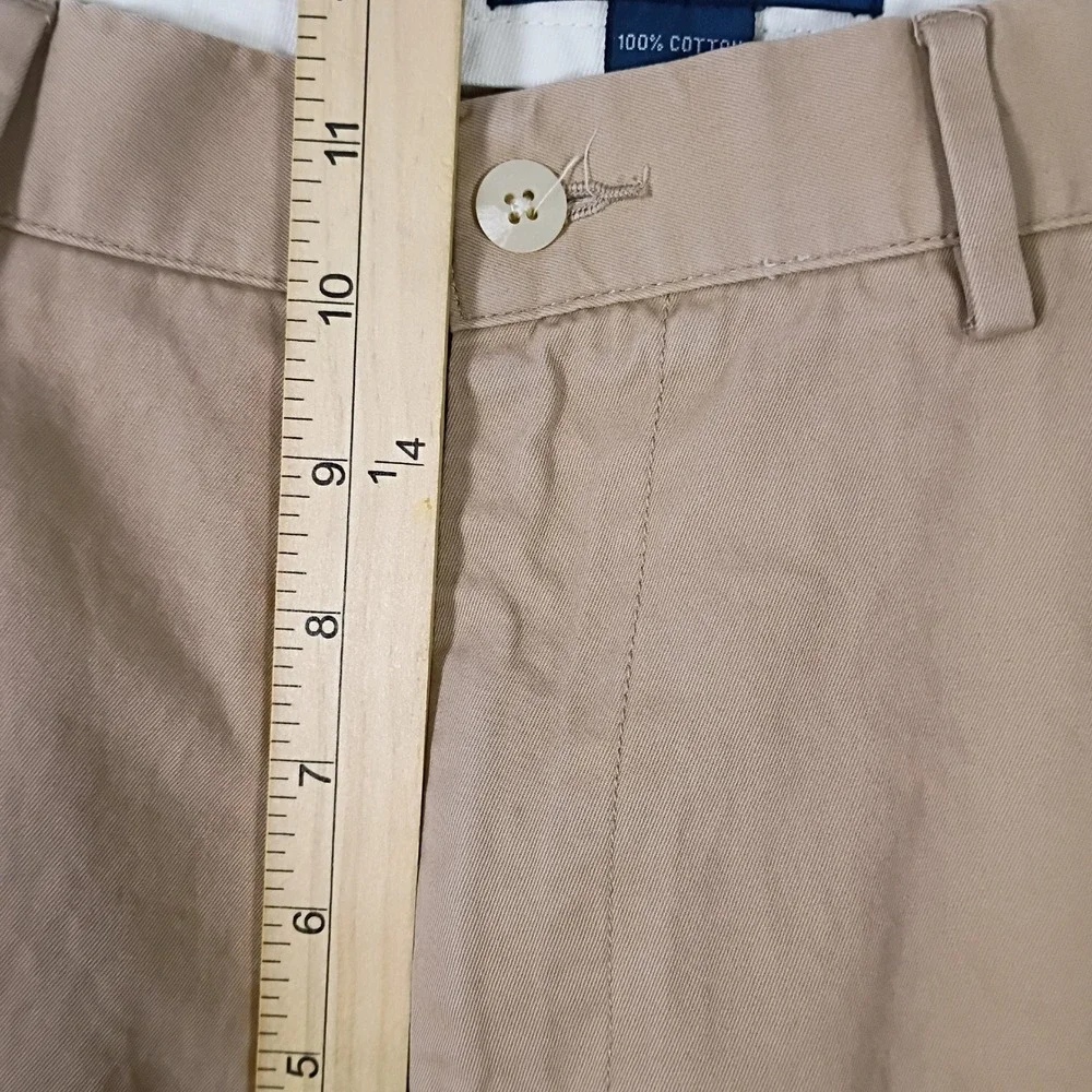 Polo Ralph Lauren Mens Chino Pants 35x32 Tan Khaki Straight Leg 100% Cotton